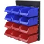 Blue and Red Wall Garage Tool Organizer by vidaXL, Tool cabinets - Ref: Foro24-141401, Price: 38,79 €, Discount: %