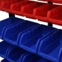 Workshop tool organizer, Blue/Red by vidaXL, Tool cabinets - Ref: Foro24-141403, Price: 150,73 €, Discount: %