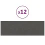 Wandpaneele 12 Stück dunkelgraues Gewebe 90x30 cm 3,24 m² von vidaXL, Wandverkleidung - Ref: Foro24-343902, Preis: 88,10 €, R...