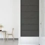 Paneles de pared 12 uds tela gris oscuro 90x30 cm 3,24 m² de vidaXL, Recubrimiento de paredes - Ref: Foro24-343902, Precio: 8...