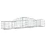 Gabion baskets 13 pcs arch shape iron 300x50x40/60 cm by vidaXL, Pots and planters - Ref: Foro24-3146658, Price: 979,23 €, Di...