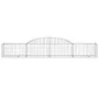 Gabion baskets 13 pcs arch shape iron 300x50x40/60 cm by vidaXL, Pots and planters - Ref: Foro24-3146658, Price: 979,23 €, Di...