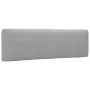 Zentrales Sofa aus schwarz imprägnierten Gartenpaletten aus Kiefernholz von vidaXL, Modulare Sofas für den Außenbereich - Ref...