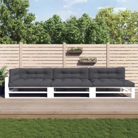 Palettenkissen 7 Stück anthrazitgrauer Stoff von vidaXL, Kissen für Stühle und Sofas - Ref: Foro24-3188909, Preis: 274,34 €, ...
