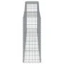 Gabion baskets 10 pcs arch shape iron 400x50x120/140 cm by vidaXL, Pots and planters - Ref: Foro24-3147017, Price: 1,00 €, Di...