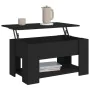 Couchtisch aus schwarzem Sperrholz, 79 x 49 x 41 cm von vidaXL, Couchtisch - Ref: Foro24-809711, Preis: 77,79 €, Rabatt: %