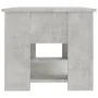 Mesa de centro madera de ingeniería gris hormigón 79x49x41 cm by vidaXL, Coffee table - Ref: Foro24-809714, Price: 89,06 €, D...