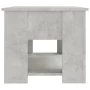 Mitteltisch aus grauem Beton-Ingenieurholz 79x49x41 cm von vidaXL, Couchtisch - Ref: Foro24-809714, Preis: 89,06 €, Rabatt: %