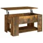 Smoked oak plywood coffee table 79x49x41 cm by vidaXL, Coffee table - Ref: Foro24-819275, Price: 77,06 €, Discount: %