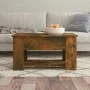 Smoked oak plywood coffee table 79x49x41 cm by vidaXL, Coffee table - Ref: Foro24-819275, Price: 77,06 €, Discount: %