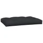 Pallet cushions 7 pieces black fabric by vidaXL, Cushions for chairs and sofas - Ref: Foro24-3188914, Price: 201,37 €, Discou...
