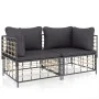 Modular corner sofas with 2 synthetic rattan cushions by vidaXL, Outdoor sofas - Ref: Foro24-3186691, Price: 177,72 €, Discou...