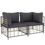 Modular corner sofas with 2 synthetic rattan cushions by vidaXL, Outdoor sofas - Ref: Foro24-3186691, Price: 177,72 €, Discou...