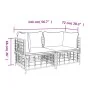 Modular corner sofas with 2 synthetic rattan cushions by vidaXL, Outdoor sofas - Ref: Foro24-3186691, Price: 177,72 €, Discou...