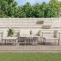 Juego de muebles de jardín 5 pzas y cojines ratán PE antracita de vidaXL, Sofás de exterior - Ref: Foro24-3186714, Precio: 39...