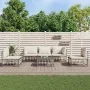 Gartenmöbel-Set 6-teilig und anthrazitfarbene PE-Rattan-Kissen von vidaXL, Outdoor-Sofas - Ref: Foro24-3186718, Preis: 476,56...