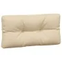 Pallet cushions 7 pieces beige fabric by vidaXL, Cushions for chairs and sofas - Ref: Foro24-3188911, Price: 215,86 €, Discou...