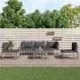 Gartenmöbel-Set 6-teilig und anthrazitfarbene PE-Rattan-Kissen von vidaXL, Outdoor-Sofas - Ref: Foro24-3186719, Preis: 473,97...