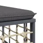Gartenmöbel-Set 6-teilig und anthrazitfarbene PE-Rattan-Kissen von vidaXL, Outdoor-Sofas - Ref: Foro24-3186719, Preis: 473,97...