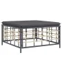 Garden furniture set with anthracite PE rattan cushions 4 pcs by vidaXL, Outdoor sofas - Ref: Foro24-3186731, Price: 293,51 €...
