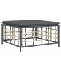 Gartenmöbel-Set mit anthrazitfarbenen PE-Rattankissen 4-tlg von vidaXL, Outdoor-Sofas - Ref: Foro24-3186731, Preis: 293,51 €,...
