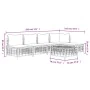 6-piece garden furniture set with anthracite cushions and PE rattan by vidaXL, Outdoor sofas - Ref: Foro24-3186737, Price: 44...