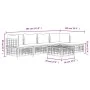 Gartenmöbel-Set 6-teilig anthrazitfarbene Kissen PE-Rattan von vidaXL, Outdoor-Sofas - Ref: Foro24-3186745, Preis: 455,48 €, ...