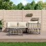 Gartenmöbel-Set 5-teilig, Kissen anthrazit, PE-Rattan von vidaXL, Outdoor-Sofas - Ref: Foro24-3186748, Preis: 410,86 €, Rabat...