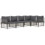 Gartenmöbel-Set 5-teilig, Kissen anthrazit, PE-Rattan von vidaXL, Outdoor-Sofas - Ref: Foro24-3186751, Preis: 418,27 €, Rabat...