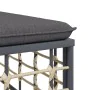 Garden furniture set 5 pieces cushions anthracite PE rattan by vidaXL, Outdoor sofas - Ref: Foro24-3186751, Price: 414,99 €, ...