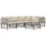 Garden furniture set 6 pieces anthracite cushions PE rattan by vidaXL, Outdoor sofas - Ref: Foro24-3186752, Price: 489,08 €, ...