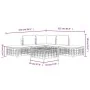 Gartenmöbel-Set 6-teilig anthrazitfarbene Kissen PE-Rattan von vidaXL, Outdoor-Sofas - Ref: Foro24-3186759, Preis: 420,37 €, ...