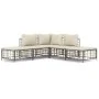 Gartenmöbel-Set 5-teilig, Kissen anthrazit, PE-Rattan von vidaXL, Outdoor-Sofas - Ref: Foro24-3186760, Preis: 364,63 €, Rabat...