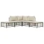 Gartenmöbel-Set 5-teilig, Kissen anthrazit, PE-Rattan von vidaXL, Outdoor-Sofas - Ref: Foro24-3186760, Preis: 364,63 €, Rabat...
