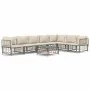 Juego de muebles de jardín 8 pzas y cojines ratán PE antracita de vidaXL, Sofás de exterior - Ref: Foro24-3186762, Precio: 64...