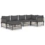 Garden furniture set 6 pieces anthracite cushions PE rattan by vidaXL, Outdoor sofas - Ref: Foro24-3186771, Price: 474,02 €, ...
