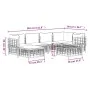 Garden furniture set 7 pieces and anthracite gray PE rattan cushions by vidaXL, Outdoor sofas - Ref: Foro24-3186773, Price: 5...