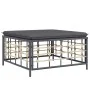 Gartenmöbel-Set 8 Stück und Kissen PE Rattan Anthrazit von vidaXL, Outdoor-Sofas - Ref: Foro24-3186777, Preis: 621,56 €, Raba...