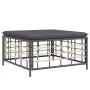 Gartenmöbel-Set 6-teilig anthrazitfarbene Kissen PE-Rattan von vidaXL, Outdoor-Sofas - Ref: Foro24-3186779, Preis: 435,35 €, ...