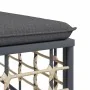 Gartenmöbel-Set 6-teilig anthrazitfarbene Kissen PE-Rattan von vidaXL, Outdoor-Sofas - Ref: Foro24-3186779, Preis: 435,35 €, ...