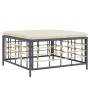 Set muebles de jardín 7 pzas y cojines ratán PE gris antracita de vidaXL, Sofás de exterior - Ref: Foro24-3186782, Precio: 53...
