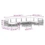 Gartenmöbel-Set 9-teilig und anthrazitfarbene PE-Rattan-Kissen von vidaXL, Outdoor-Sofas - Ref: Foro24-3186793, Preis: 741,83...
