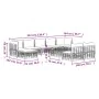 10-piece garden furniture set with anthracite PE rattan cushions by vidaXL, Outdoor sofas - Ref: Foro24-3186804, Price: 786,2...