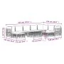 Garden furniture set 10 pieces and anthracite PE rattan cushions by vidaXL, Outdoor sofas - Ref: Foro24-3186808, Price: 798,8...