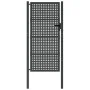 Anthrazitgraues Gartentor aus Stahl 105x225 cm von vidaXL, Gartentore - Ref: Foro24-154563, Preis: 270,17 €, Rabatt: %