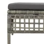 6-piece garden furniture set and gray synthetic rattan cushions by vidaXL, Garden sets - Ref: Foro24-3187548, Price: 378,17 €...