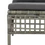 6-piece garden furniture set and gray synthetic rattan cushions by vidaXL, Garden sets - Ref: Foro24-3187563, Price: 349,47 €...