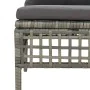 9-piece garden furniture set and gray synthetic rattan cushions by vidaXL, Garden sets - Ref: Foro24-3187573, Price: 543,25 €...