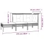 10-piece garden furniture set and gray synthetic rattan cushions by vidaXL, Garden sets - Ref: Foro24-3187575, Price: 511,31 ...