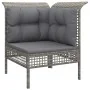 Garden furniture set 11 pieces and gray synthetic rattan cushions by vidaXL, Garden sets - Ref: Foro24-3187587, Price: 747,21...